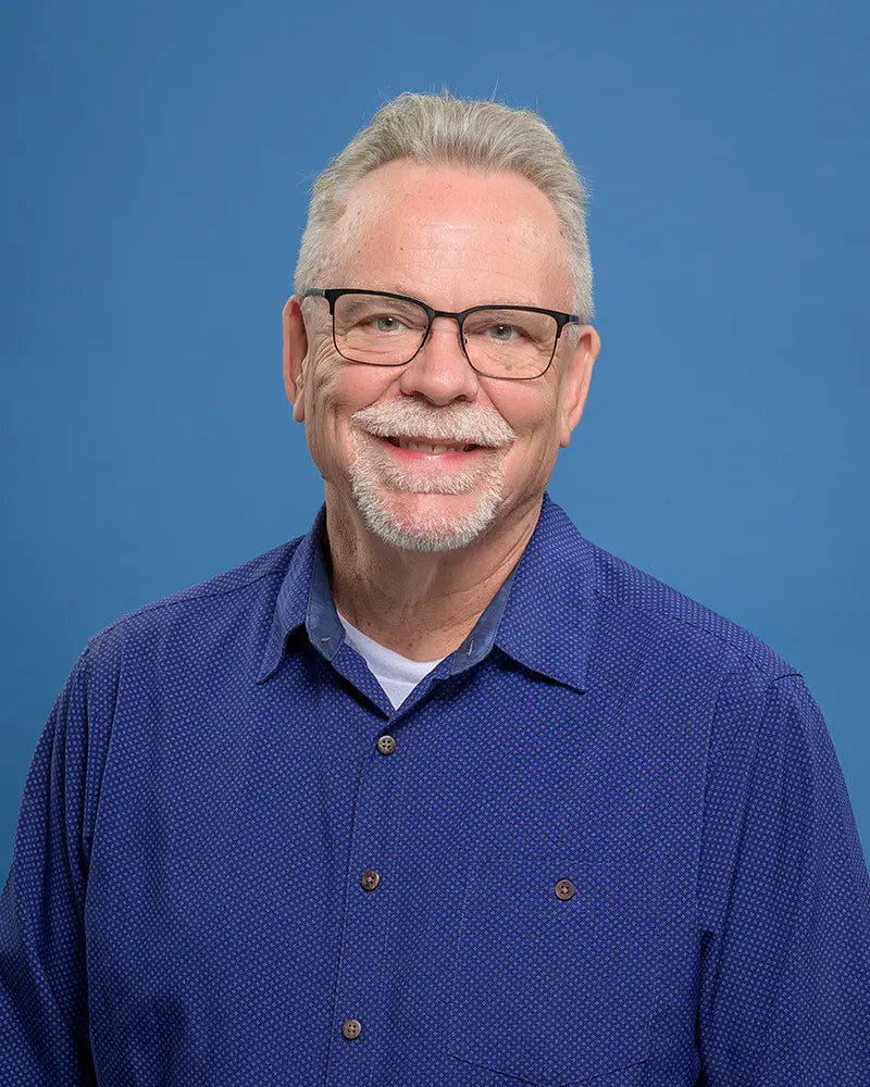 Portrait of Doug James of Koke Printing.